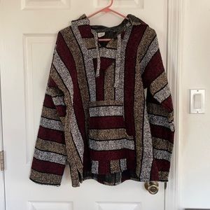 Mexican Baja hoodie pullover